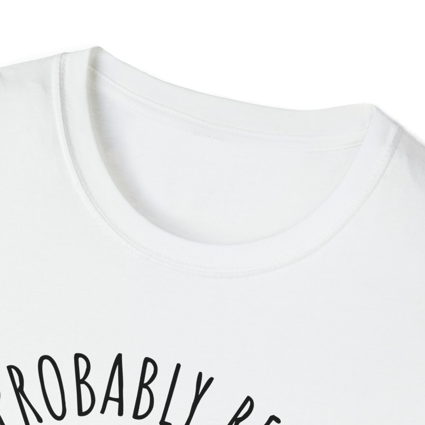 I'm Probably Reading Something Smutty Unisex Softstyle T-Shirt