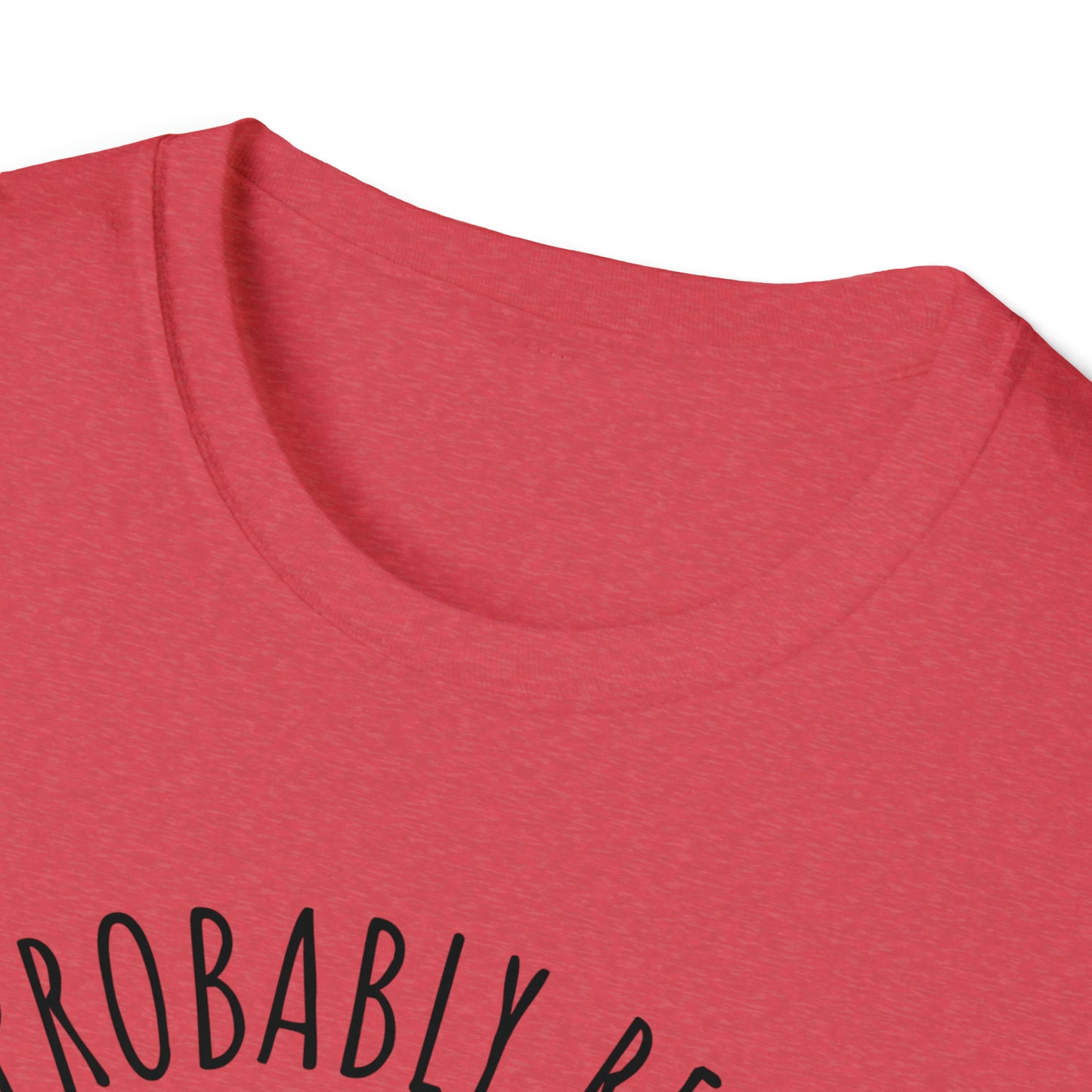 I'm Probably Reading Something Smutty Unisex Softstyle T-Shirt
