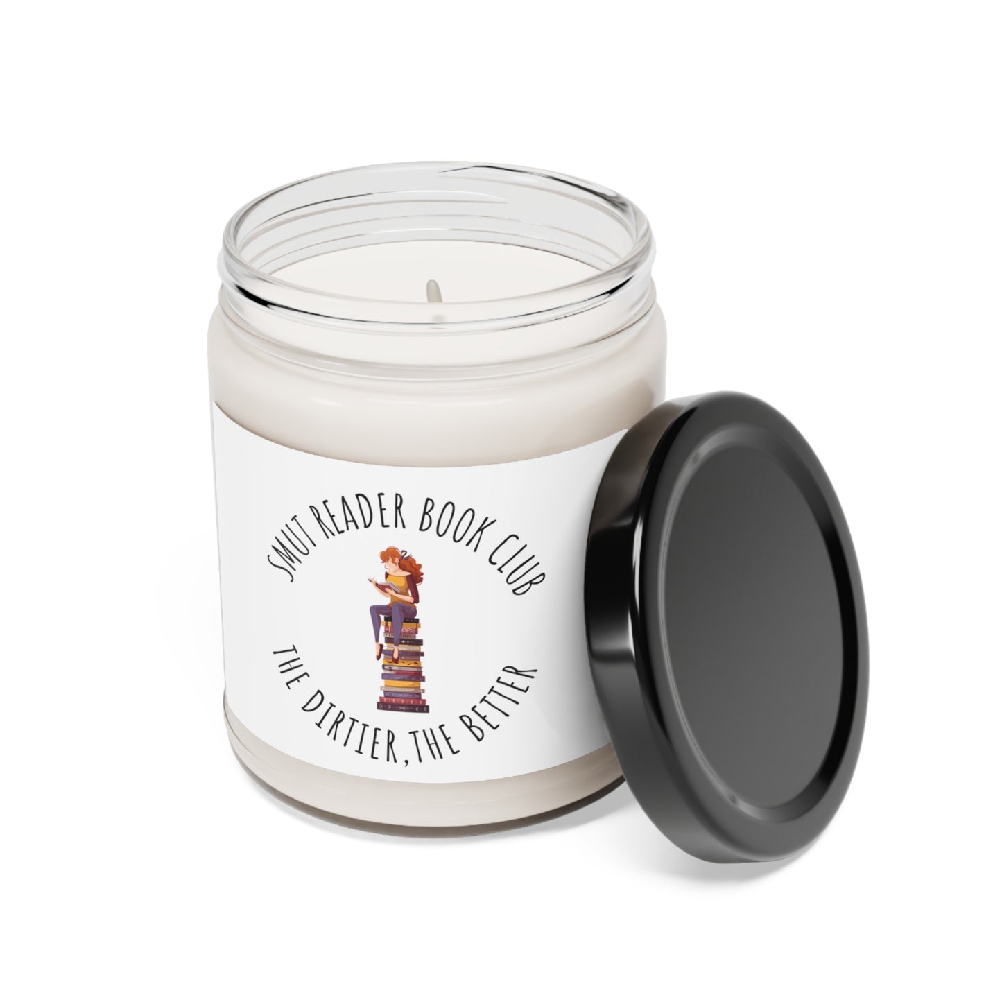 Smut Lover Book Club Scented Soy Candle, 9oz