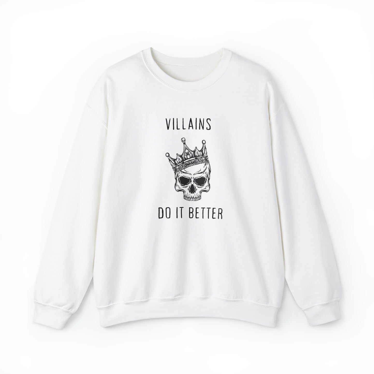 Villians Do It Better Unisex Heavy Blend™ Crewneck Sweatshirt