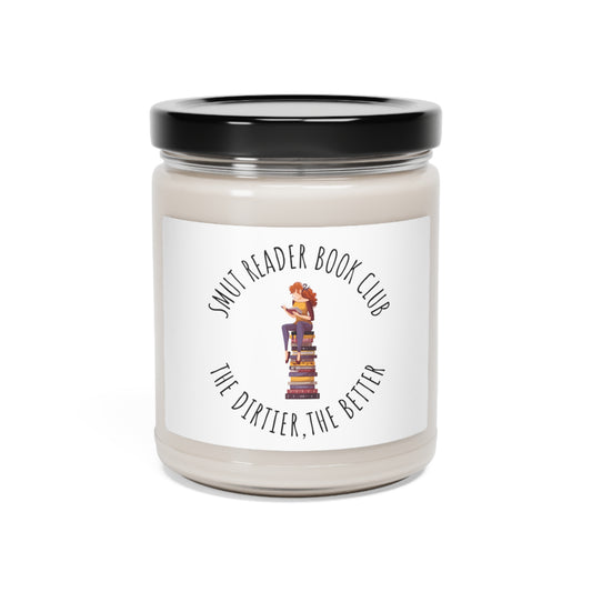 Smut Lover Book Club Scented Soy Candle, 9oz